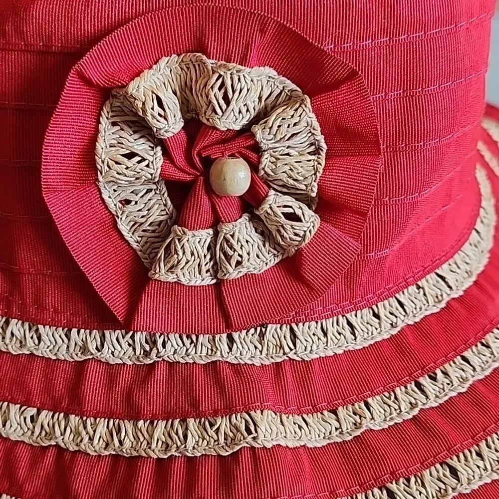 Beautiful Sun‎ Hat Resort Wear  White Lotus Beach Vibes